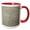 Red/White, variant on 3drose, Japan, Kyoto, Tofukuji Temple, Zen Pattern in Sand-as15 Rti0664 - Rob Tilley, 11oz Two-tone Yellow Mug