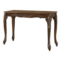 Furniture of America Alice Traditional Solid Wood Console Table in Dark Cherry
