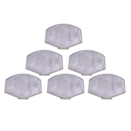 6pcs. / Set of Electric Pins, , Caps, s, Knobs, Screws, Beige