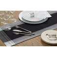 thumbnail image 4 of Saro Lifestyle Stripe Border Table Runner, 4 of 5