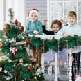 thumbnail image 5 of Liamobondopolis Premium Pre-Tied Christmas Bow 11.42x9.45in Holiday Decoration for Wreaths Trees Doors Windows Outdoor Winter Decor, 5 of 6