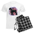 thumbnail image 6 of CafePress - Giantschnauzerpatriot - Men's Light Loose Fit Cotton Pajama Set, 6 of 7