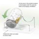 thumbnail image 4 of Complete Mason Jar Sprouting Kit, 2 Wide Mouth Quart Jars with 316 Stainless Steel Lids & Stand, 4 of 5