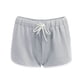 thumbnail image 4 of Gibobby Pantalones dama Cintura elástica casual Yoga Mujeres Pantalones altos Vendaje Cintura Pantalones cortos Mujeres Pantalones de yoga(Gris， L), 4 of 4