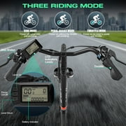 Vivi Electric Bike for Adults 26 Electric Cruiser Bike 48V 500W Step-Through Electric Bike 19.8MPH & City Commuter Electric Bike with Cruise Control, UL2849 Certified