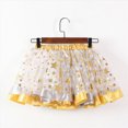 thumbnail image 5 of NOLDARES utu for Toddler Girls Adorable Kids Tutu Skirts Multicolor Tulle Ballet Tutus for Dress Up Parties Dance Recital Gifts(Yellow,5-8 Years), 5 of 7