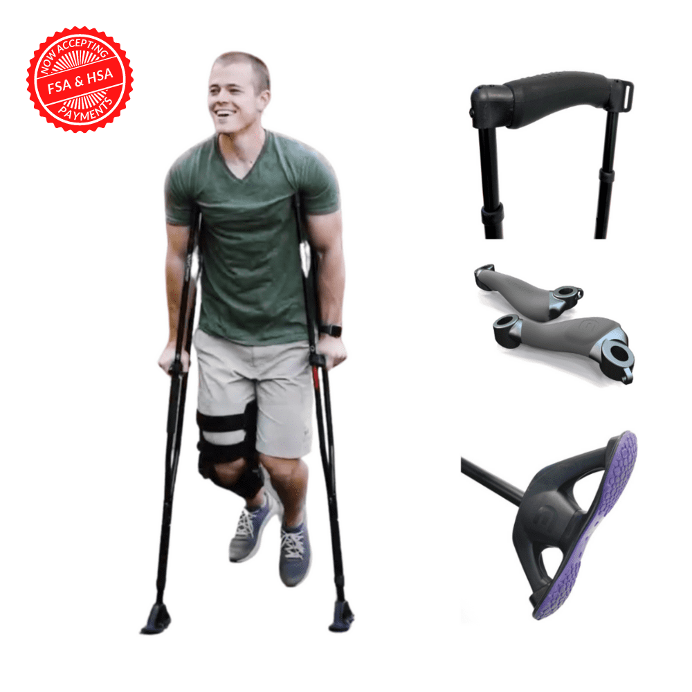 NEW Dynamo Sport Swings Lightweight Crutches Are The Best For Recovery