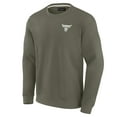 thumbnail image 2 of Unisex Fanatics Olive Chicago Bulls Elements Super Soft Fleece Pullover Sweatshirt, 2 of 3