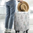 thumbnail image 2 of Princess Castle Flower Pattern Luggage Cover Fashion Suitcase Cover Baggage Covers Fit 25-28 Inch Luggage (Go Travel), 2 of 5