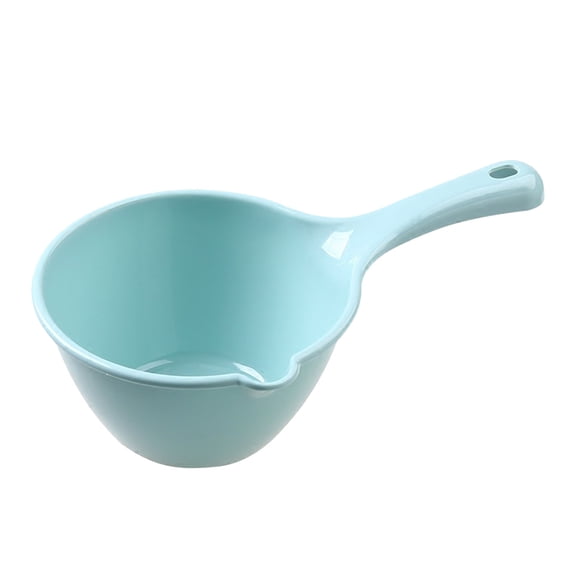 Kitchen Water Bath Container with Pour Spout and Handle for Utensils and Multipurpose Use