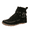 black, variant on Women’s Fringe Ankle Boots with Buckle Strap and Side Zipper, Retro Suede Short Booties, Non-Slip Flat Heel Casual Walking Shoes, Stylish Fall Winter Fashion Ankle Boot