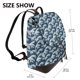 thumbnail image 2 of Balery A Japanese Great Wave Mochila de Cuero para Mujeres, Gran Capacidad, Bolsa de Viaje Multifuncional, Mochila de Cuero y Bolsa de Hombro para Mujeres, 2 of 4