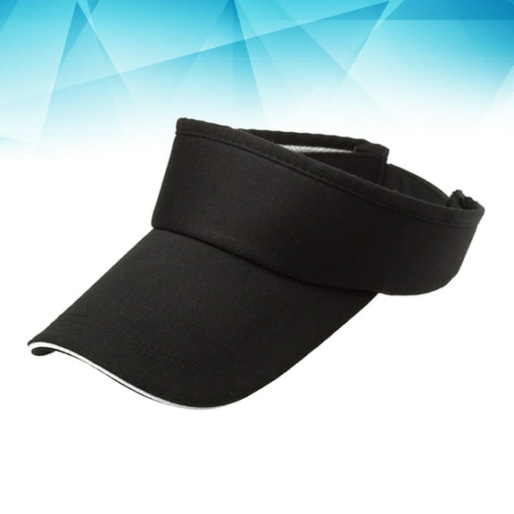HEATSHAKING 1Set Hat Visor for Women Cotton Material with Adjustable Strap for Summer