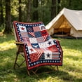 thumbnail image 5 of PureCasa Flag Star Patriotic Blankets Independence Day 4th of July Blanket Gifts, Ultral Soft Lightweight Flannel Blankets Throw for Home Sofa Bed Chair, 5 of 9