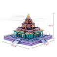 thumbnail image 4 of 105 Piezas 3D Metal Puzzle Kits de Construcción de Budista Tibetano / Juguetes Educativos Coleccionables Sunnimix Juguete de rompecabezas 3D, 4 of 8