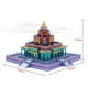 thumbnail image 4 of 105 Piezas 3D Metal Puzzle Kits de Construcción de Budista Tibetano / Juguetes Educativos Coleccionables Sunnimix Juguete de rompecabezas 3D, 4 of 8