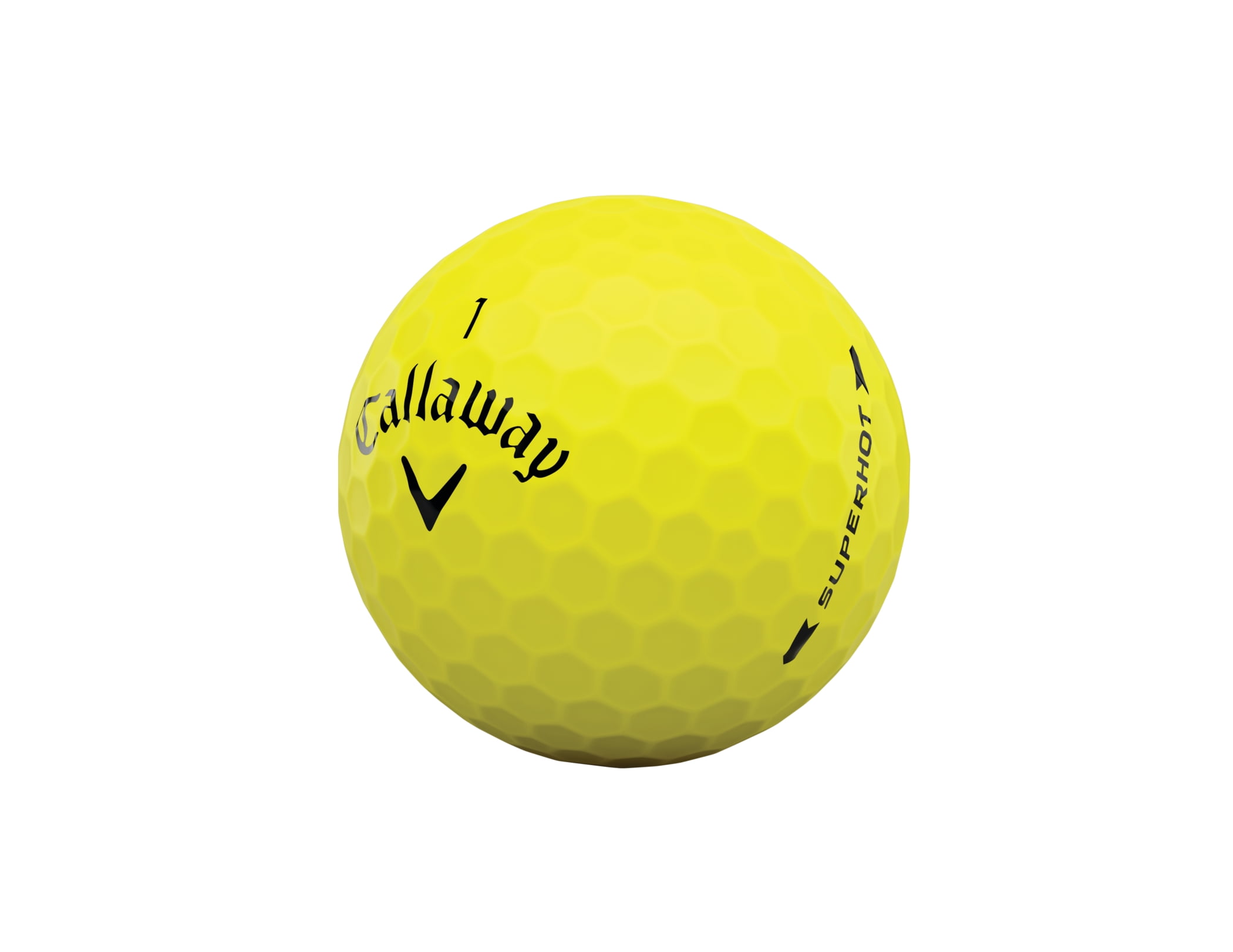 Callaway Superhot Golf Balls, 15 Pack, Yellow