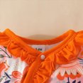 thumbnail image 5 of HCNTES Baby Sleepers Girl Footless Infant Long Sleeve Floral Prints Pullover Newborn Jumpsuit Clothes Loungewear Pjs Onesie Pajamas Romper Outfits, 5 of 6