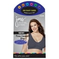 thumbnail image 2 of Women's Plus Size Pure Comfort Front-Close Wirefree Bra, Style 1274, 2 of 2
