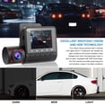 thumbnail image 5 of Dual Dash Cam, TSV 1080P Car Driving Recorder Camera with Night Vision Parking Mode, Motion Detection, G-Sensor - Black, 5 of 10