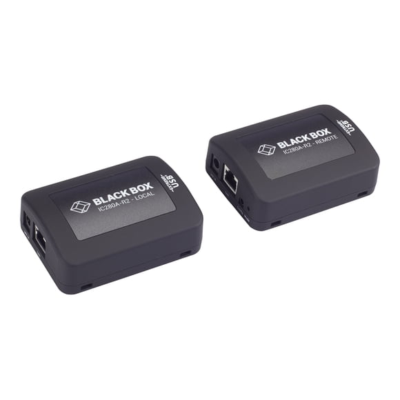 Black Box IC280A-R2 1 Port CAT5 USB 2.0 Extender