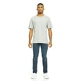 thumbnail image 4 of SOCKS'NBULK Mens Cotton Crew Neck Short Sleeve T-Shirts Mix Colors Bulk (9 Pack Pocket Tee Slub, Size: L), 4 of 5