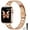 Rose Gold, variant on Thin Metal Bands Compatible with Apple Watch Band 38mm 40mm 41mm for Women, Slim Stainless Steel Chain Replacement Wristbands for iWatch Ultra SE Series 9 8 7 6 5 4 3 2 1