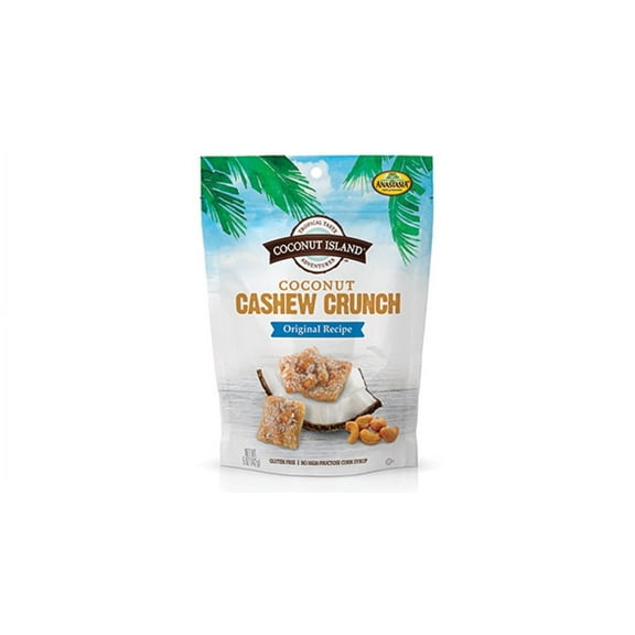 Anastasia Confections Coconut Island Coconut Cashew Crunch (Original Recipe) 5oz, 1 Pack
