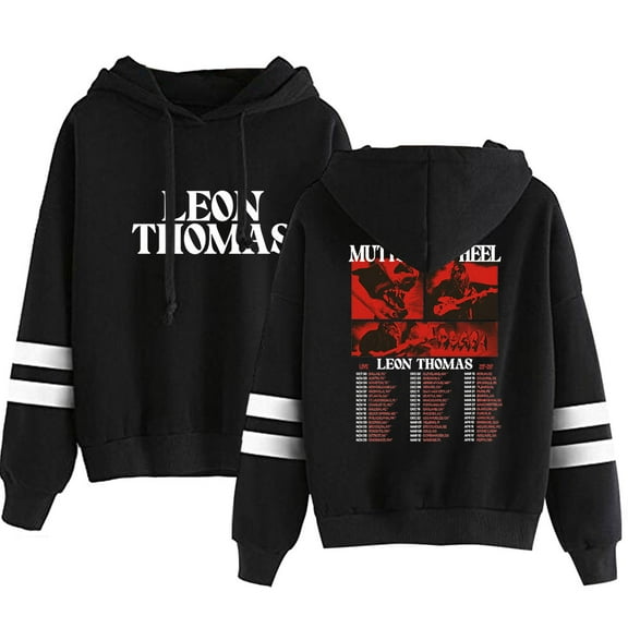 Leon Thomas Don't Heel tour 2025 Merch Men/Women Hooded Sweet Streetwear Hooded Long Sleeve