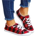 thumbnail image 5 of Women's Light Shoes | Fashion Casual Lace-Up Low Top Flats for Walking, Driving and Outdoor Wear, 5 of 7