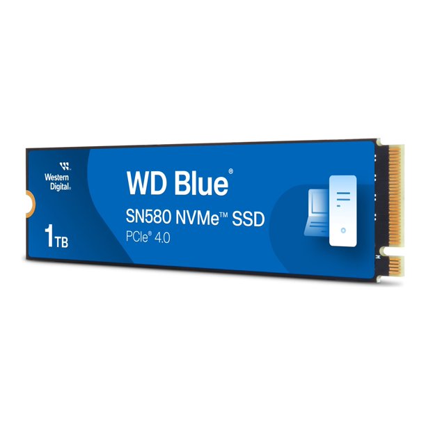 Western Digital SSD WDS100T3B0E 1TB M.2 WD Blue SN580 PCIe Retail