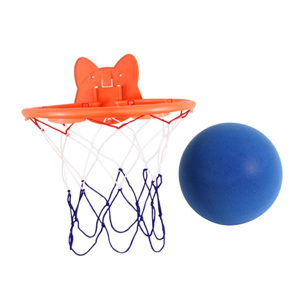 Baloncesto silencioso set Silent Ball Educational Professional Práctico Juguete Infantil para niños para niños Bola de entrenamiento interior Azul
