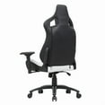 thumbnail image 6 of Furniture of America Valay 2-Piece Metal Gaming Desk and White Gaming Chair Set, 6 of 21