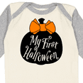 thumbnail image 4 of Inktastic My 1st Halloween with Pumpkin and Orange Bow Boys or Girls Long Sleeve Baby Bodysuit, 4 of 5