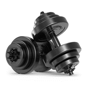 RELIFE REBUILD YOUR LIFE Adjustable Weight Dumbbell Set of 2 20lbs Pair Weights Dumbbells Workout