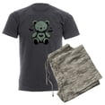 thumbnail image 6 of CafePress - Batty Bear Green - Men's Loose Fit, Cotton - 2 Piece Pajama Set, 6 of 7