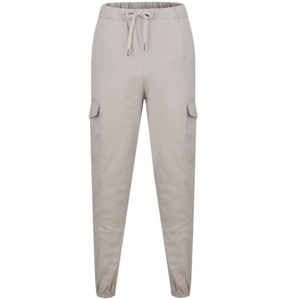 Pantalones de trabajo, pantalones multibolsillos, pantalones casuales tejidos para hombre, pantalones ajustados, estilo masculino