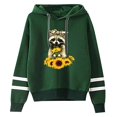 thumbnail image 1 of Femmes Automne Manches Longues Sweat-Shirt Lettres Pull à Capuche Tops Blouse, 1 of 3