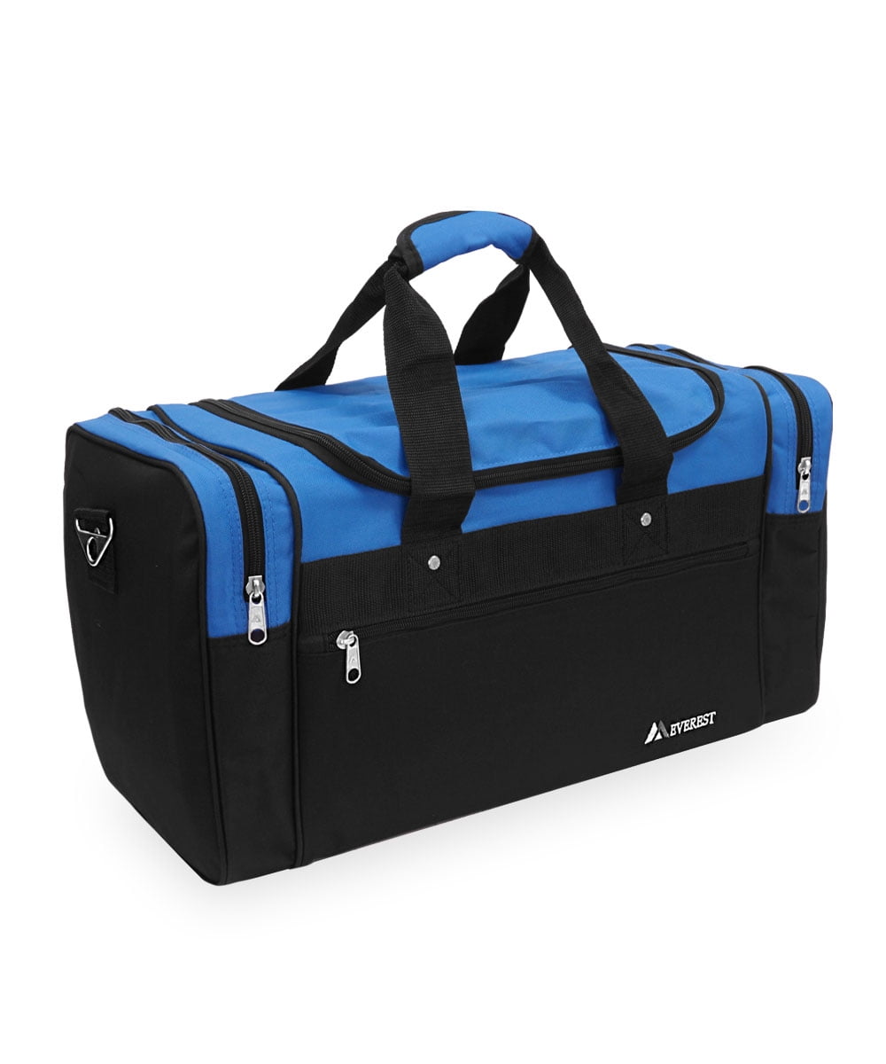 Everest Unisex Sports Duffel Bag, Large Royal Blue