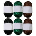 thumbnail image 3 of 18mm Wide Metallic T-Shirt Yarn 100g/Roll 87.48Yard Total Glossing Yarn Metallic Knitting Yarn for Crochet Bag Basket, 3 of 13