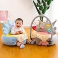 thumbnail image 3 of Silla De Asiento De Bebé, Juguetes De Peluche Flexibles De Dibujos Animados Multifuncionales, Juguete De Felpa Lavable Cómodo Para Niños Pequeños, Hogar, Dormitorio Y Sala De Estar matsuzay BA001435-02, 3 of 6
