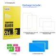 thumbnail image 2 of Xahpower New 2DS XL Screen Protector, Tempered Glass Top LCD for Top Screen and HD Clear Crystal PET Film Compatible Bottom Screen Protective Filter for Nintendo 2DS XL/New 2DS XL, 2 of 7