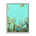 thumbnail image 4 of Stupell Industries Beverly Hills Hotel Tropical Palms Coastal Painting Gray Framed Art Print Wall Art, 4 of 5