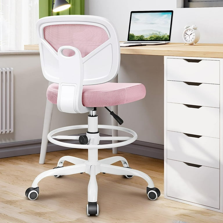 Coolhut Armless Office Chair Ergonomic Tall Chair Adjustable Mesh for Office Home Walmart