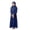 Girl's Cute Set - Dark Blue, variant on Xdegoge Abaya Dress for Girls Long Sleeve Round Neck Prayer Dress Ramadan Kaftan Abaya with Hijab Set , Islamic Clothes, Robe For Eid, Ramadan Size 4-12