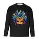 thumbnail image 5 of Blusas y camisas de manga larga con cuello redondo para hombre, moda de carnaval, blusa de manga larga con cuello redondo y estampado de hombre, blusa de poliéster, 5 of 5