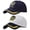 Navy and white, variant on 1 PCS Anchor Embroidered Captain Hat Skipper Boating Baseball Caps Adjustable Nautical Yacht Navy Marine Sailor Trucker Hat white