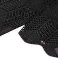 thumbnail image 5 of Forever 21 Open-Front Pointelle Bow Cardigan, Color- Black, Size- M, 5 of 5