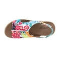 thumbnail image 4 of Corkys Womens Carley Floral Slingback Espadrille Wedge  Casual Shoes, 4 of 5