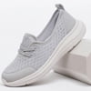thumbnail image 2 of DADAWEN Women's Sneakers Casual Slip on Flat for Work Nurse Mesh Waking Shoes Gray 8.5US, 2 of 2